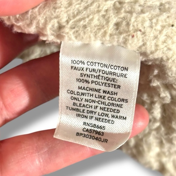 Sun & Shadow Hooded 2 Tone Faux Fur Lined Zip Up Canvas Army Fatigue Jacket - Picture 8 of 16